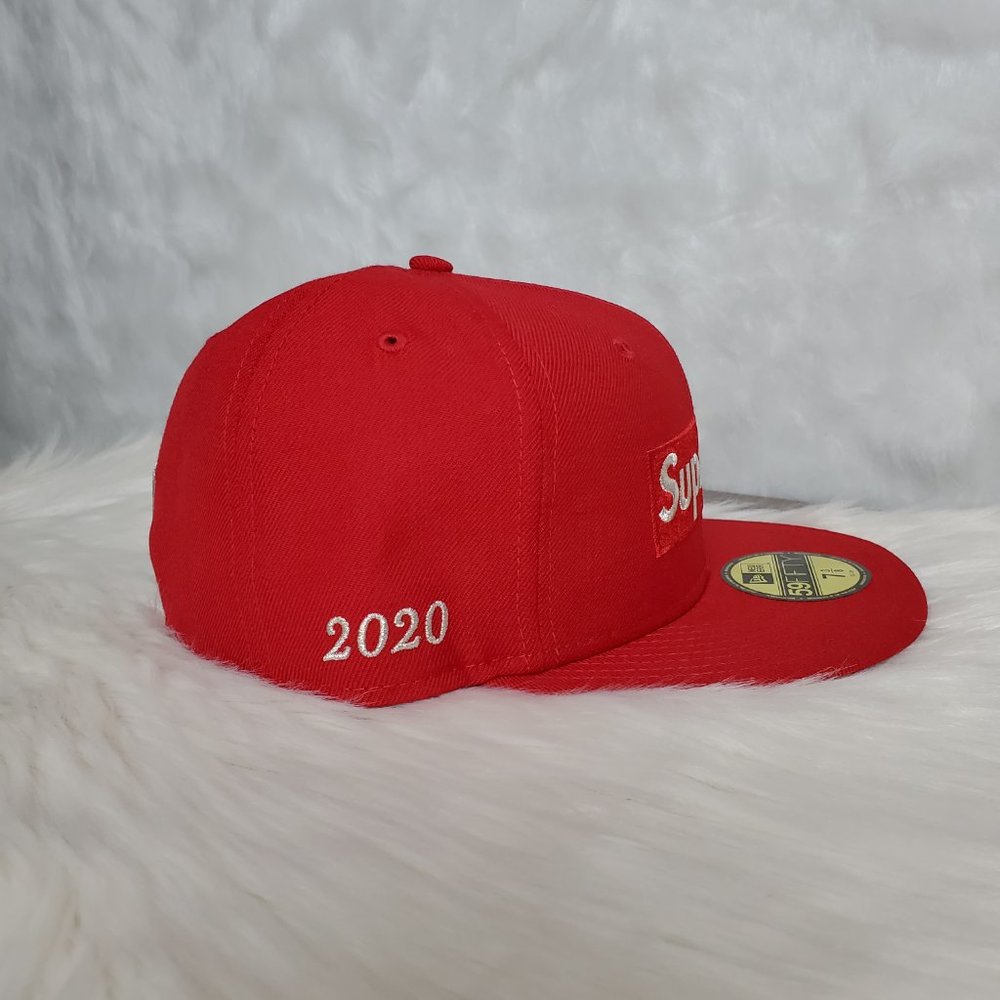 Supreme $1M Metallic Box Logo New Era® Hat - Picture 5 of 8